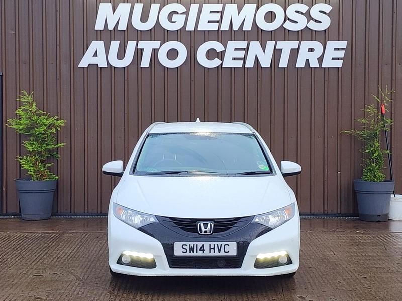 Begagnad Honda Civic SR 142 HK (104 kW) 2014 Vit Kombi