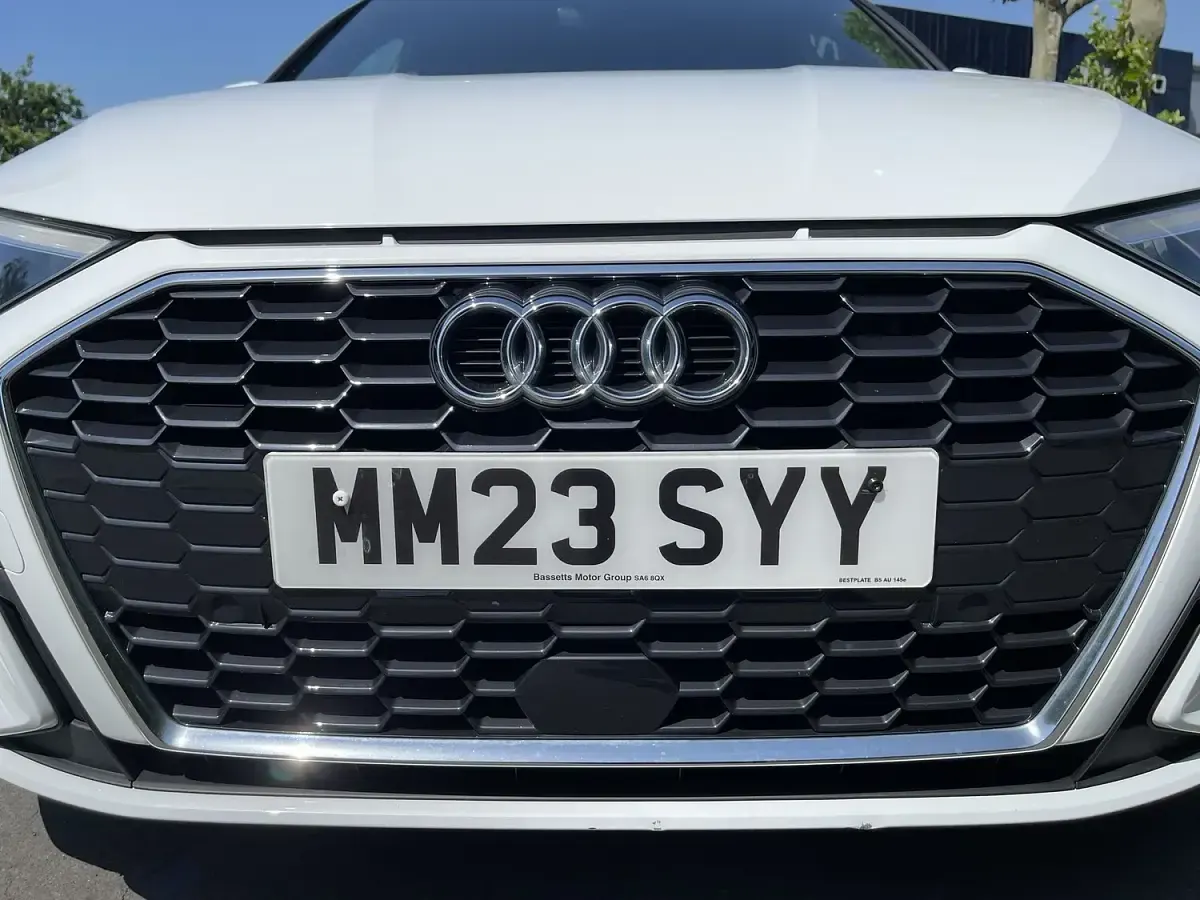Used Audi A3 S-Line 110 HP (80 kW) 2023 White Sedan
