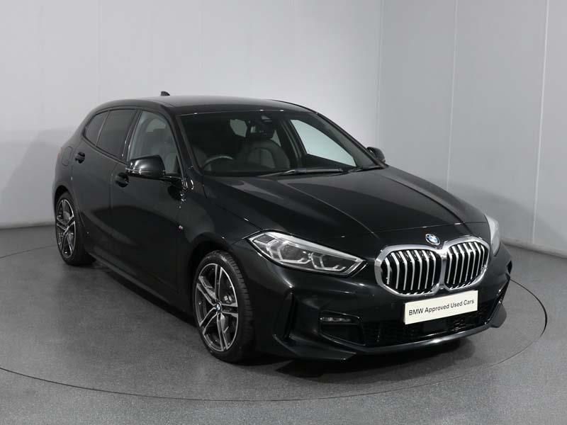 Black Used 2021 BMW 116 M Sport Hatchback | £20,950 (Expensive) - Image 1/4