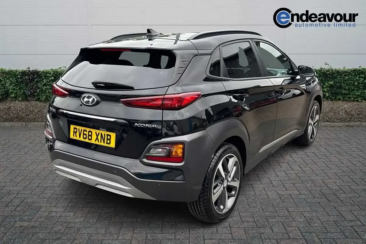 Used Hyundai Kona Premium 2018 Black SUV