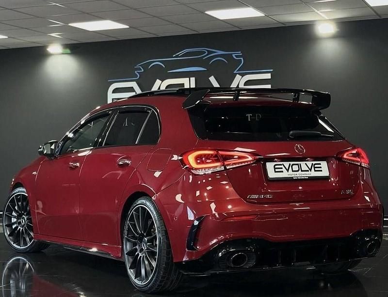 Used Mercedes A35 AMG Premium Plus 2023 Red Hatchback