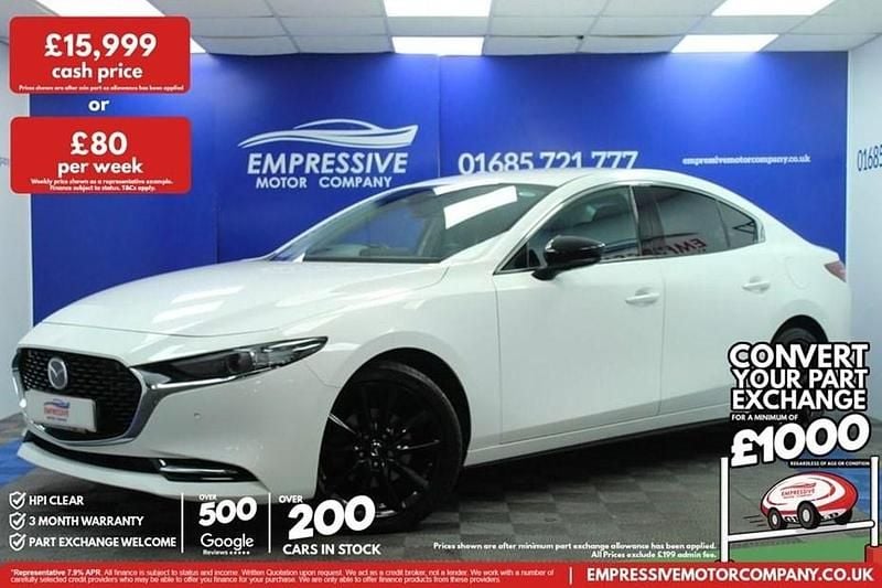 Used Mazda 3 Inclusive 180 HP (132 kW) 2020 White Sedan