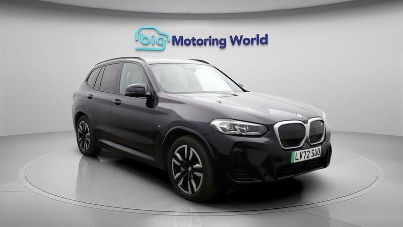 Black Used 2022 BMW iX3 M Sport SUV | £24,500 (Good price) - Image 1/4