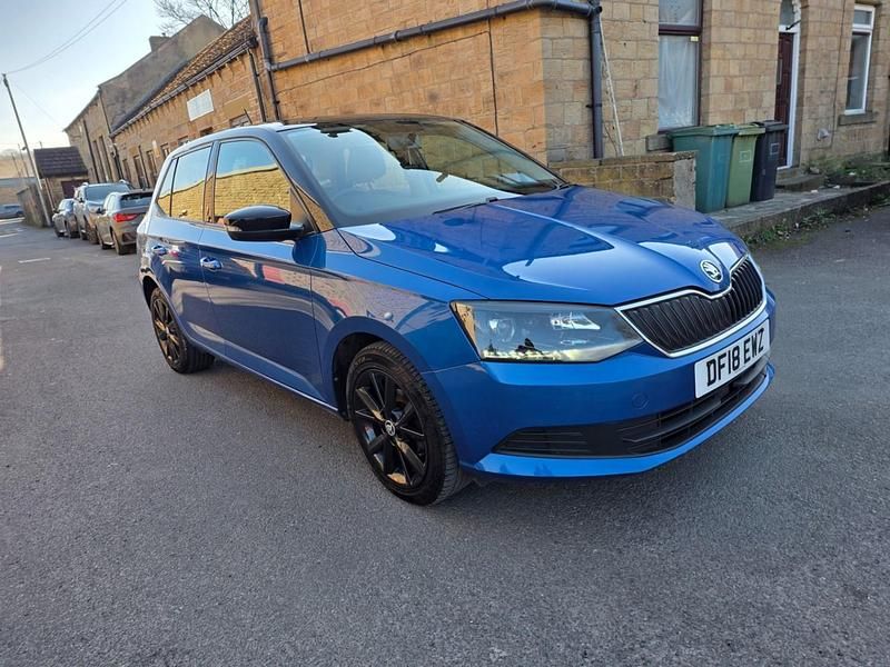 Used Skoda Fabia Colour Edition 2018 Blue Hatchback