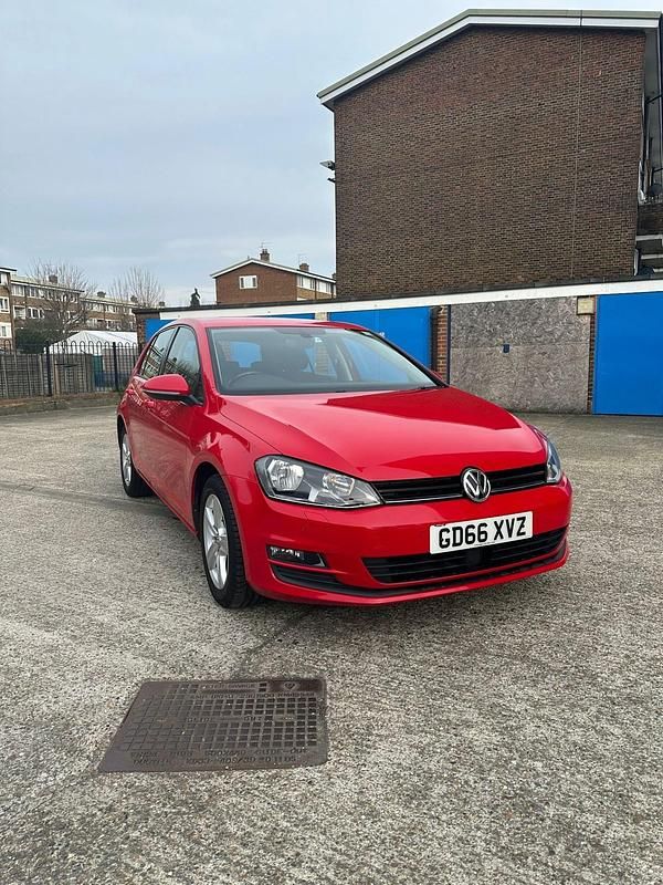 Used VW Golf VII Edition 2017 Red Hatchback