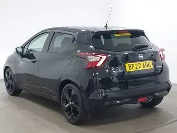 Second-hand Nissan Micra 92 CP (67 kW) 2022 Negru Hatchback