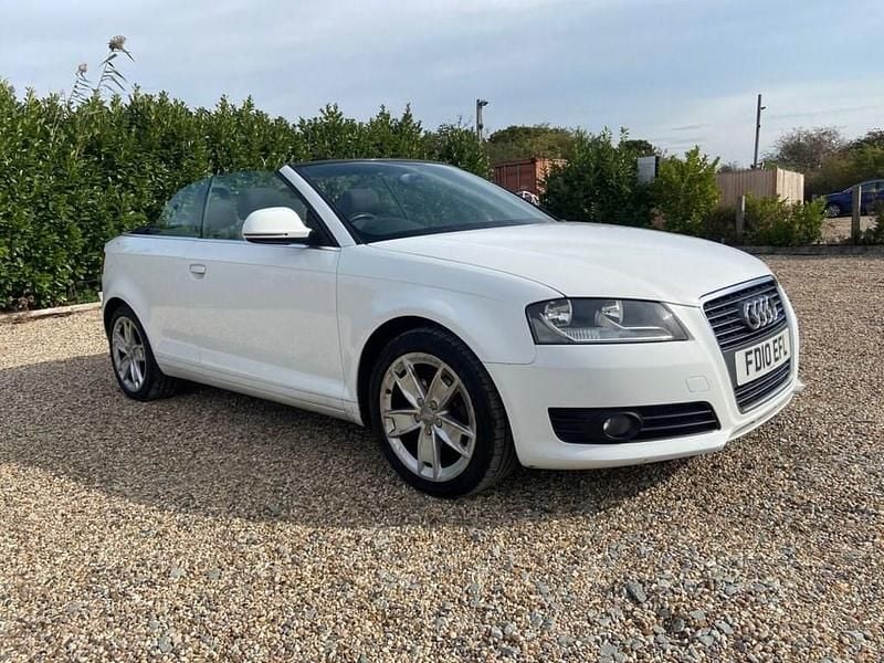 White Used 2010 Audi A3 Cabriolet Sport Cabriolet | £3,995 (Fair price) - Image 1/4