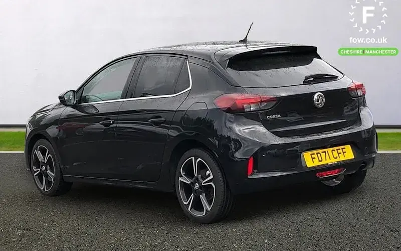 Used Vauxhall Corsa Edition 102 HP (75 kW) 2022 Black Hatchback