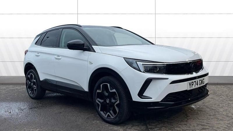 Used Vauxhall Grandland X Ultimate 136 HP (100 kW) 2024 White SUV