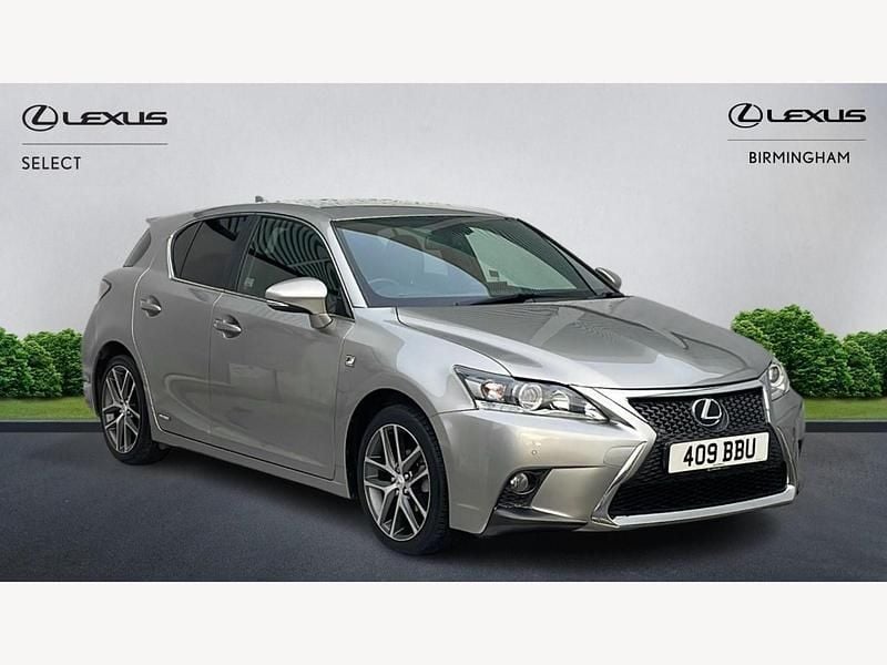 Silver Used 2017 Lexus CT200h Sport Line Hatchback | £16,054 (Fair price) - Image 1/3