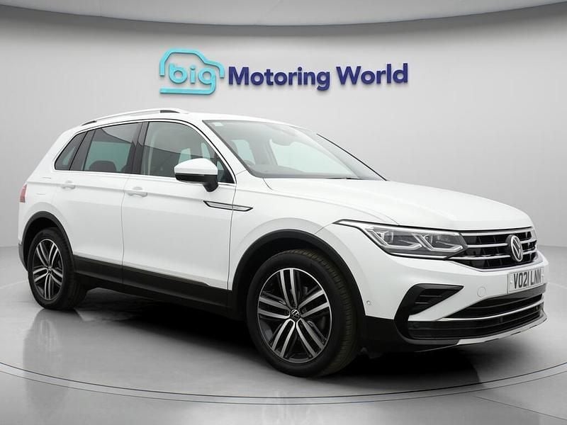 White Used 2021 VW Tiguan Elegance SUV | £21,400 (Fair price) - Image 1/4