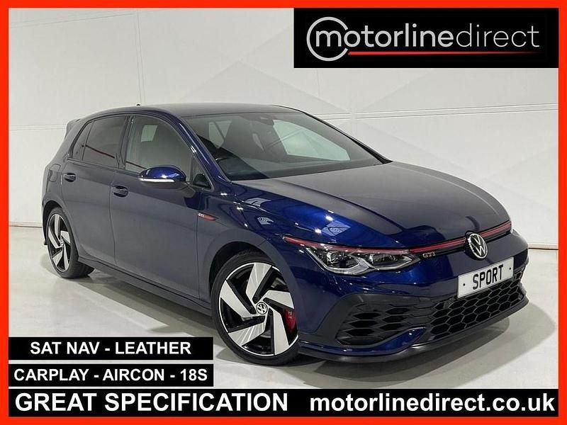 Used VW Golf VII GTI Clubsport 300 HP (220 kW) 2021 Blue Hatchback