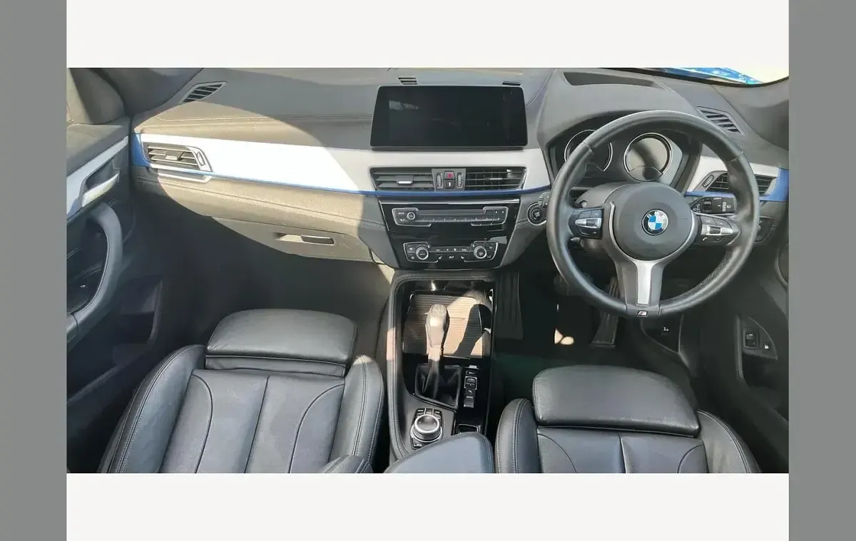 Used BMW X1 M Sport 217 HP (159 kW) 2020 Blue SUV