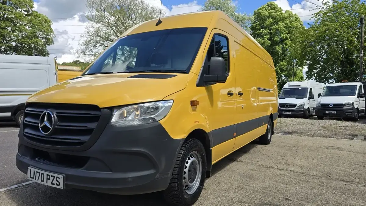 Used Mercedes Sprinter Progressive 2020 Yellow Van