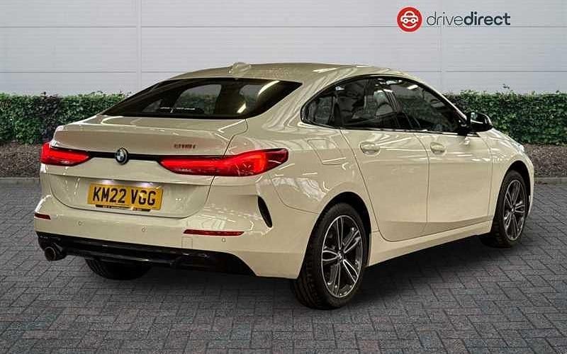 Used BMW 218 Sport Line 136 HP (100 kW) 2022 White Coupe