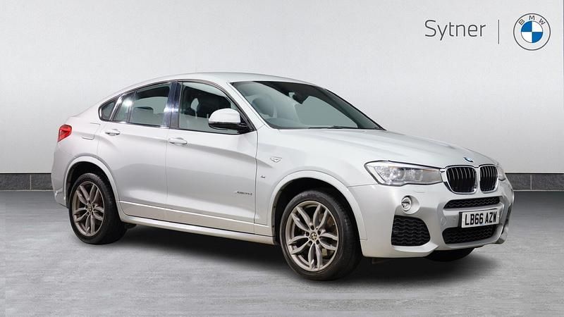 Silver Used 2016 BMW X4 M Sport SUV | £15,500 (A bit pricey) - Image 1/4
