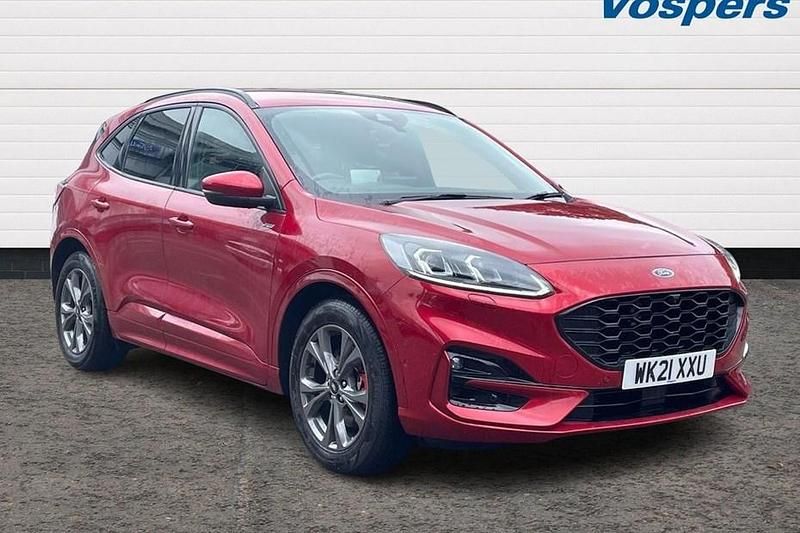 Red Used 2021 Ford Kuga ST-Line SUV | £16,800 (Good price) - Image 1/1