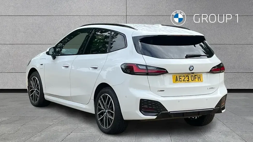 Used BMW 225 Active Tourer M Sport 242 HP (177 kW) 2023 White MPV