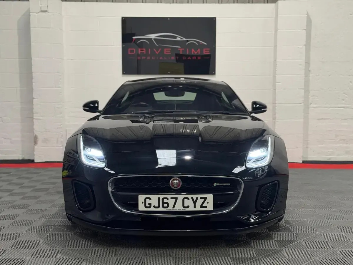 Used Jaguar F-Type R-Dynamic 300 HP (220 kW) 2017 Black Coupe