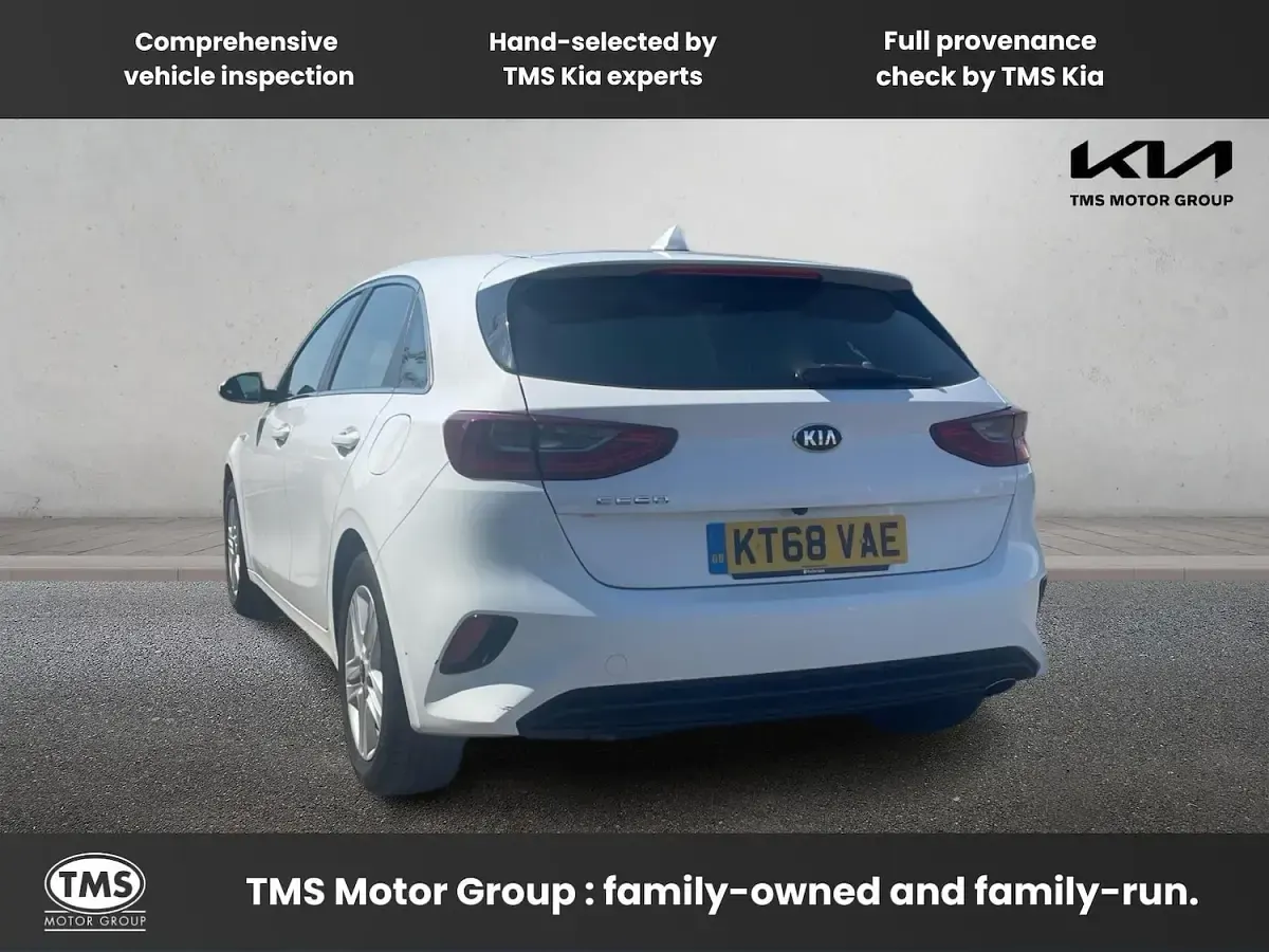 Used Kia Ceed 136 HP (100 kW) 2019 White Hatchback