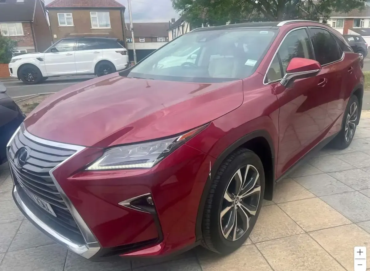 Used Lexus RX450h 2017 Red SUV