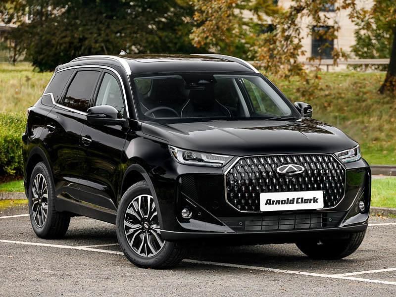 New Chery Tiggo 7 204 HP (150 kW) 2025 Metallic  midnight black SUV