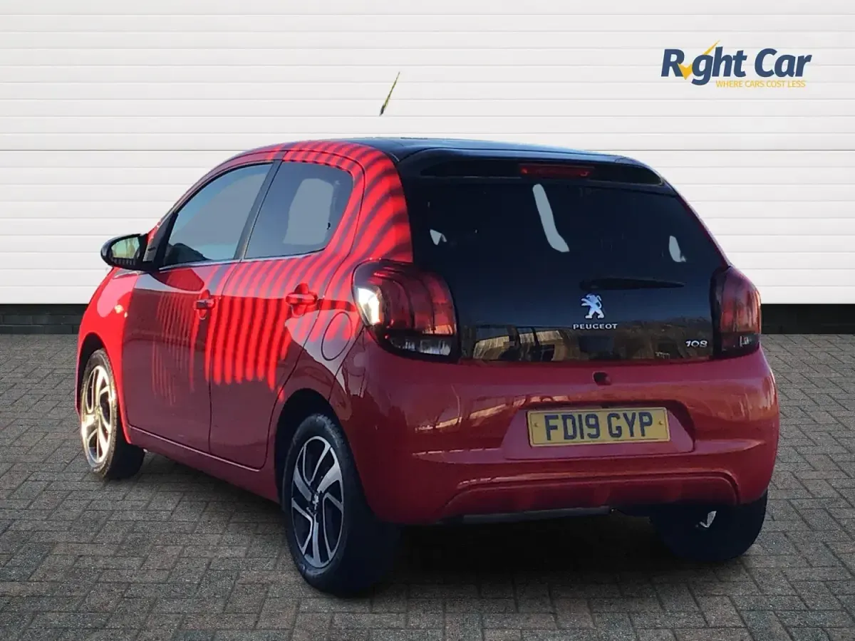 Second-hand Peugeot 108 Allure 2019 Roșu Hatchback