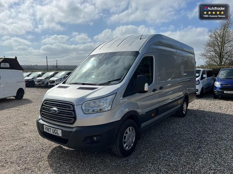 Used Ford Transit 170 HP (125 kW) 2017 Silver Van