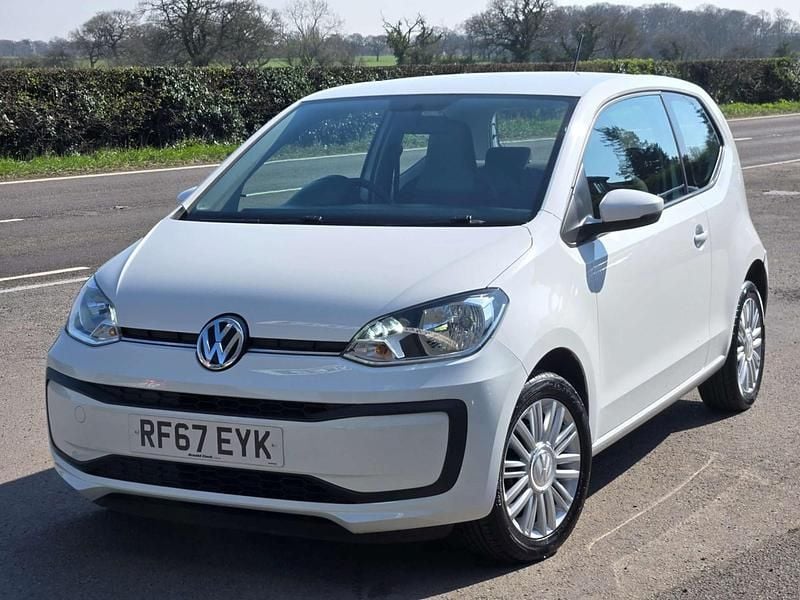 Begagnad VW up! move up! 60 HK (44 kW) 2018 Vit Halvkombi