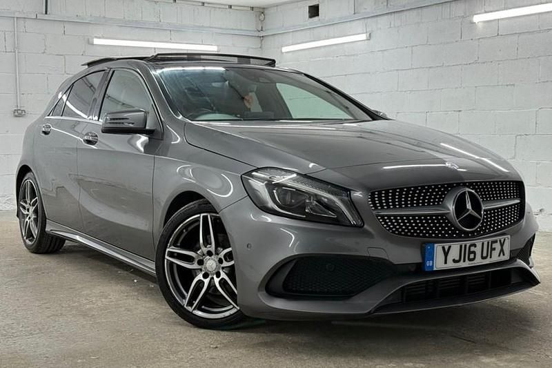 Grey Used 2016 Mercedes A200 AMG Line Premium Plus Hatchback | £11,945 (Fair price) - Image 1/1