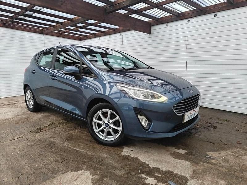 Used Ford Fiesta Zetec 100 HP (73 kW) 2019 Blue Hatchback