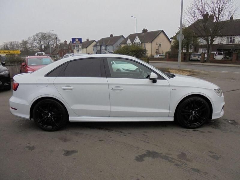 Used Audi A3 S-Line 184 HP (135 kW) 2016 White Sedan