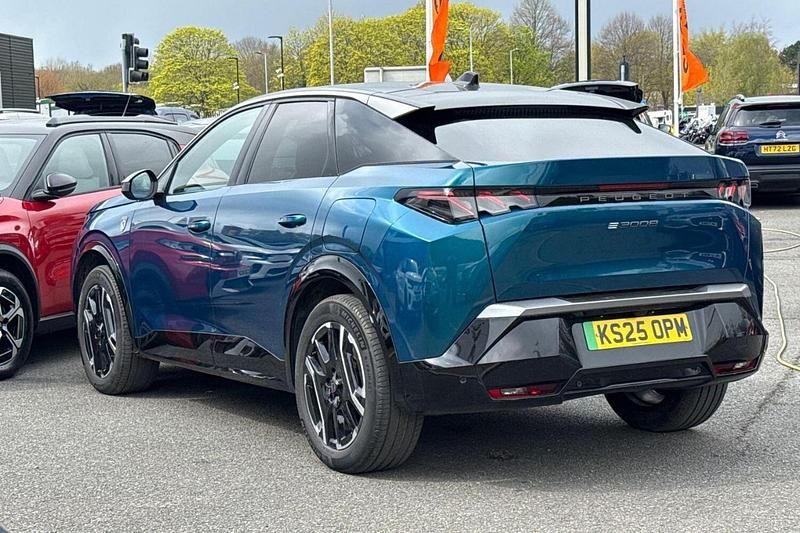 Used Peugeot e-3008 GTi 156 kW (213 HP) 2025 Blue SUV