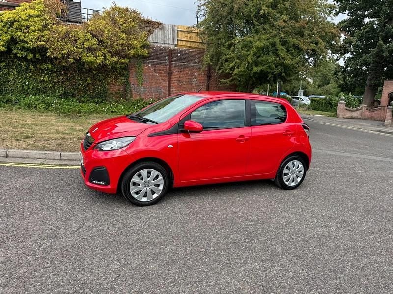 Used Peugeot 108 Active 2018 Red Hatchback