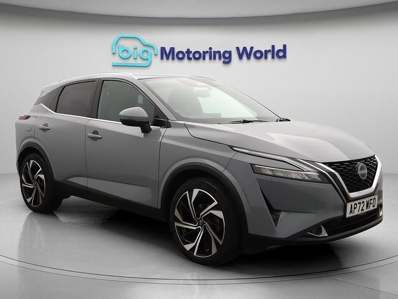 Grey Used 2022 Nissan Qashqai Tekna+ SUV | £22,000 (Expensive) - Image 1/4