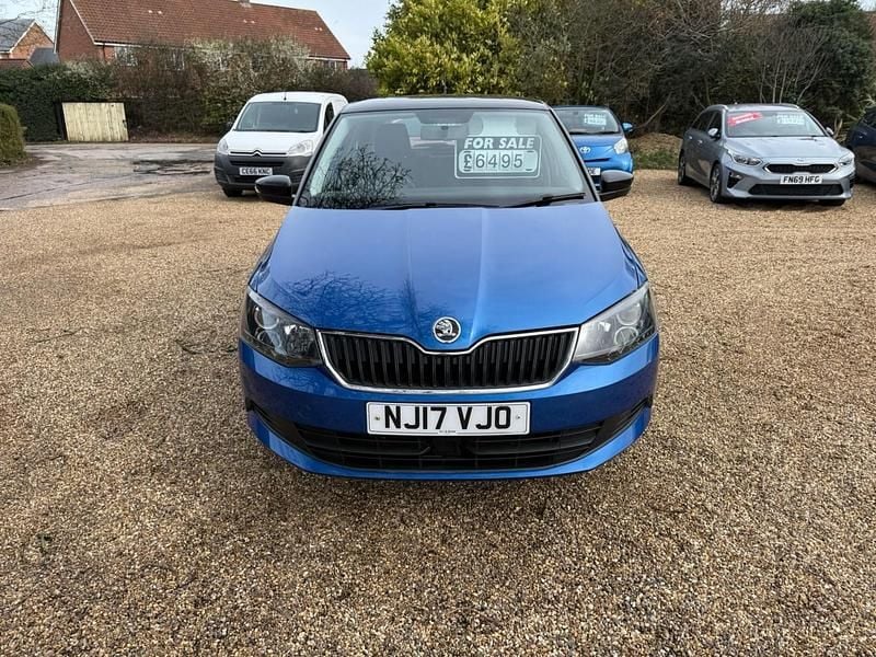 Used Skoda Fabia Colour Edition 2017 Blue Hatchback