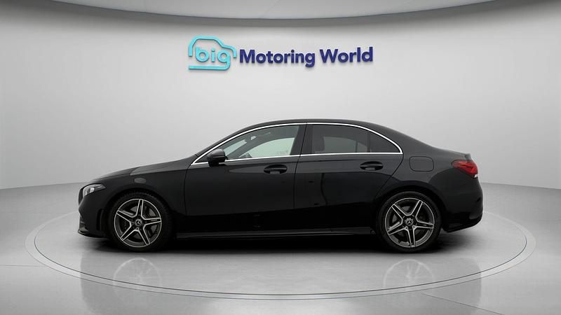 Used Mercedes A250 AMG line 224 HP (164 kW) 2019 Black Sedan