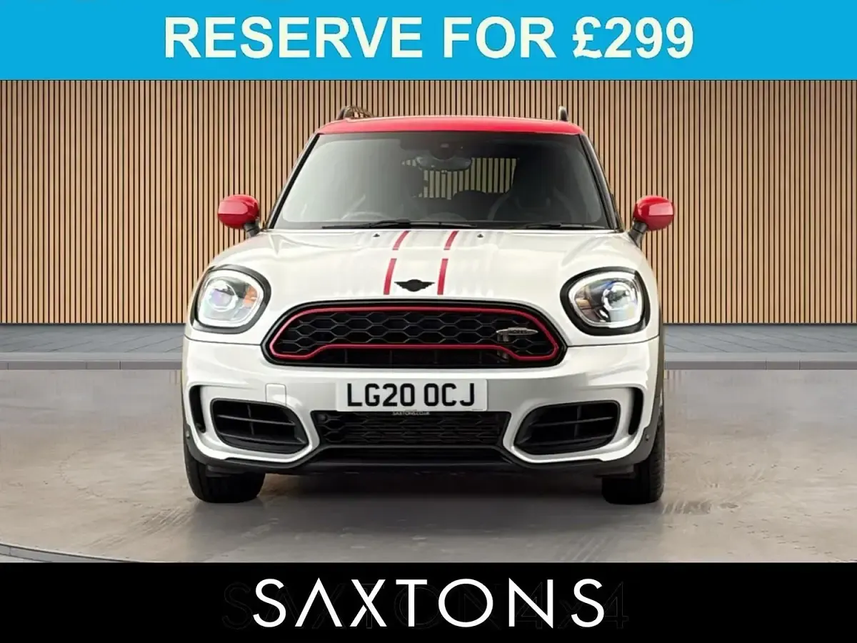 Used Mini John Cooper Works Countryman Sport 306 HP (225 kW) 2019 White silver metallic SUV