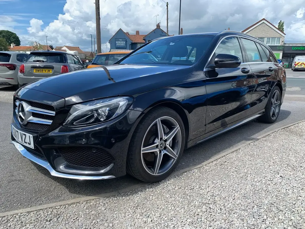 Used Mercedes C220 AMG Line Premium 2017 Black Estate
