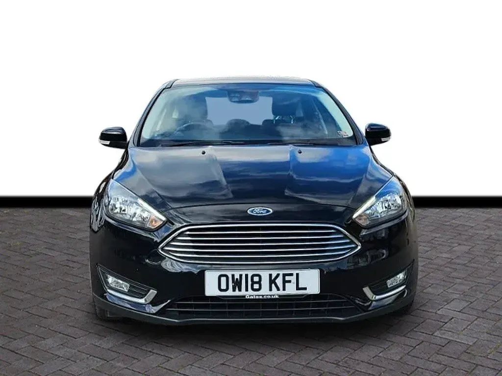 Used Ford Focus Titanium 125 HP (91 kW) 2018 Black Hatchback