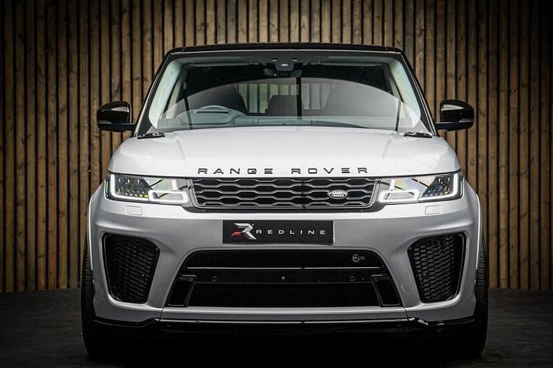 Used Land Rover Range Rover Sport SVR 575 HP (422 kW) 2020 Silver SUV