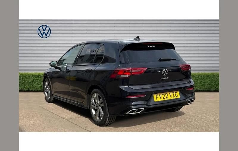 Used VW Golf VIII R-line 150 HP (110 kW) 2022 Black Hatchback