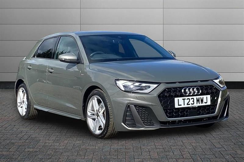 Used Audi A1 S-Line 110 HP (80 kW) 2023 Chronos grey SUV