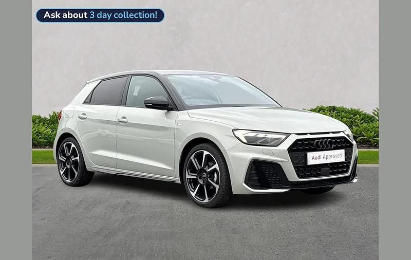 Silver New 2025 Audi A1 Black Edition Hatchback | £24,499 (Fair price) - Image 1/4