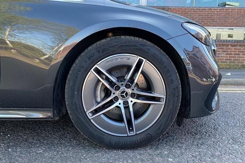 Used Mercedes E200 AMG line 204 HP (150 kW) 2025 Graphite grey Sedan