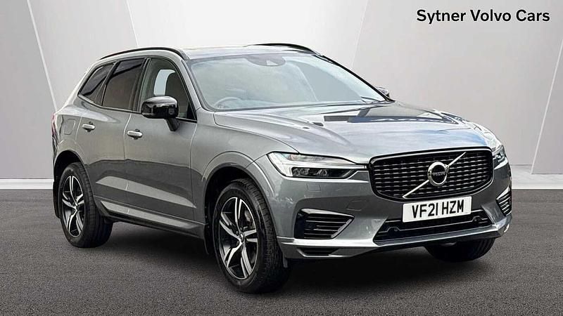 Grey Used 2021 Volvo XC60 R-Design SUV | £27,750 (Fair price) - Image 1/4
