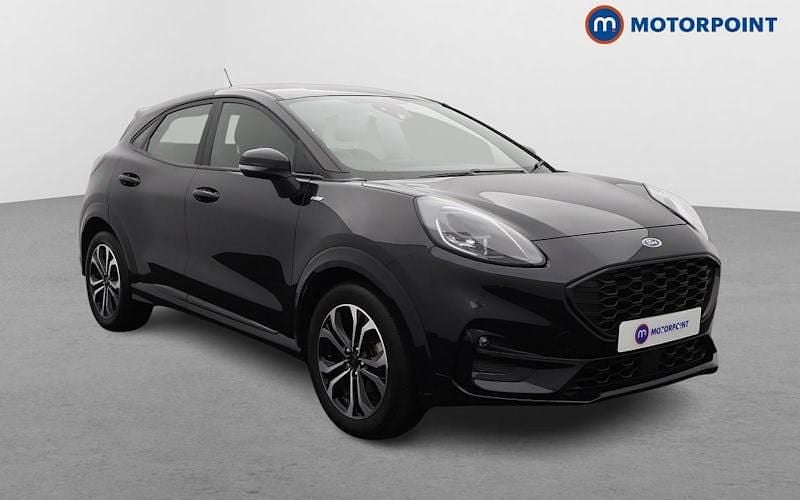 Black Used 2023 Ford Puma ST-Line SUV | £16,799 (Good price) - Image 1/4