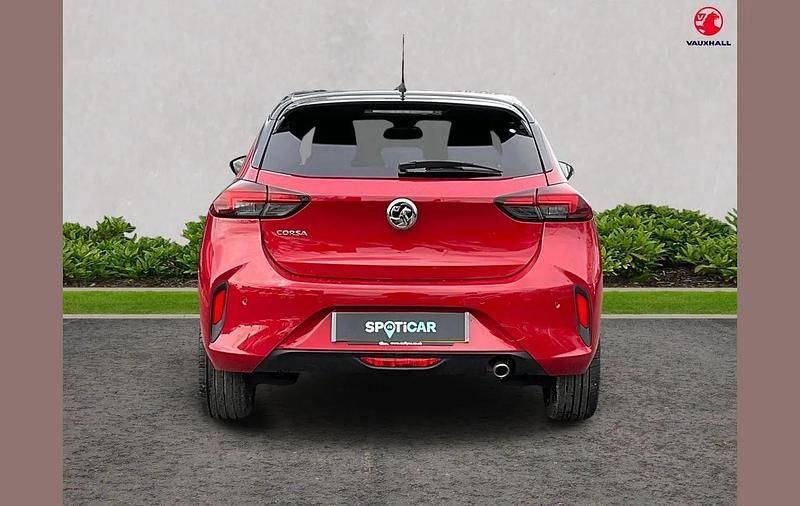 Used Vauxhall Corsa Edition 99 HP (72 kW) 2021 Red Hatchback