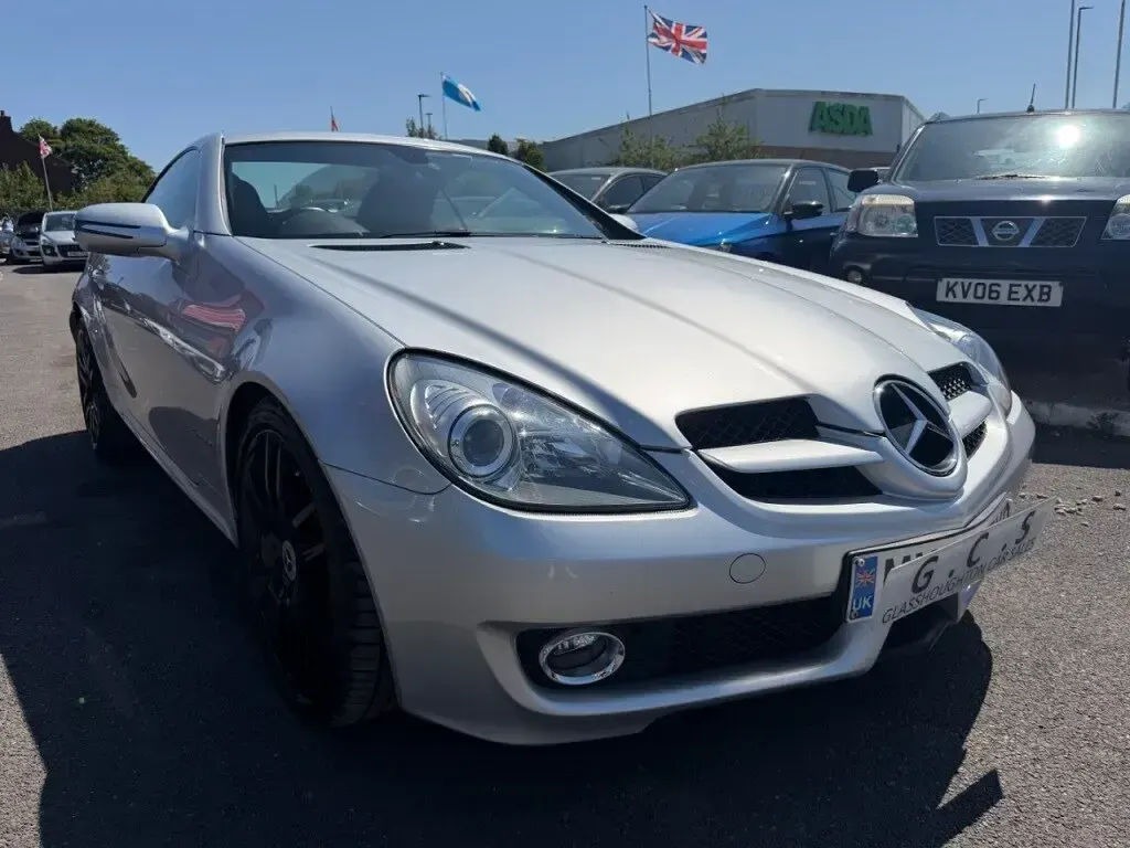 Used Mercedes SLK200 2009 Silver Cabriolet