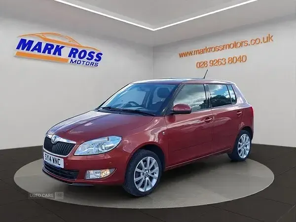 Used Skoda Fabia Elegance 2014 Red Hatchback